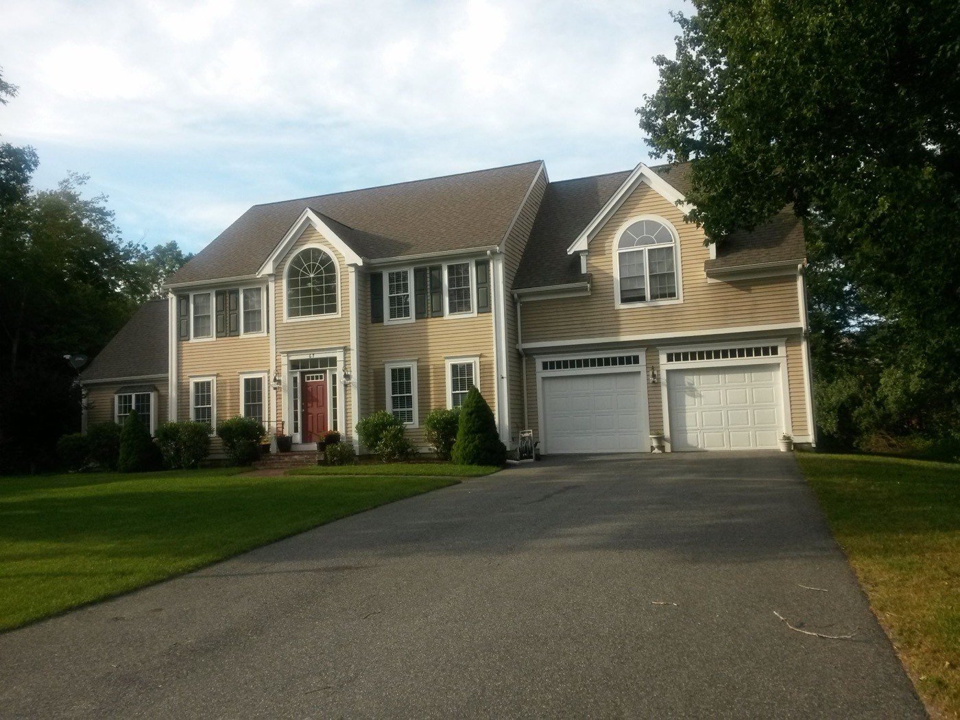 Exterior painting project by Emerson Inc.